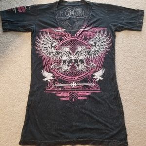 Extreme Couture by Affliction Shirt Size Large